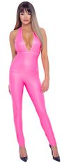 Cottelli Collection Cottelli Jumpsuit Hot Pink M