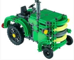 Seva stavebnice - doprava traktor plast 384 dílků.