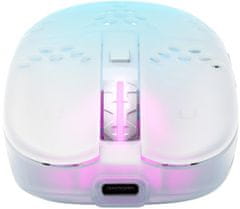Xtrfy MZ1 Wireless, bílá (MZ1W-RGB-WHITE)