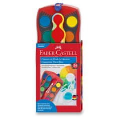 Faber-Castell Vodové barvy Faber-Castell Connector 24 barev, průměr 30 mm
