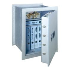 Rottner Stone GSE 70 EL Premium stěnový elektronický trezor bílý | Elektronický zámek | 70 x 70 x 50.5 cm