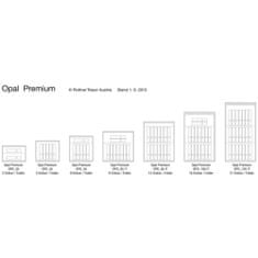 Rottner Opal Fire Premium OPD 55 MC nábytkový ohnivzdorný trezor šedý | Mechanický | 50 x 54 x 43.2 cm