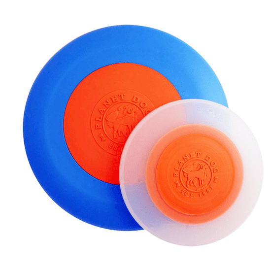 Planet Dog Orbee-Tuff Zoom Flyer Frisbee 25cm modro/oranžový