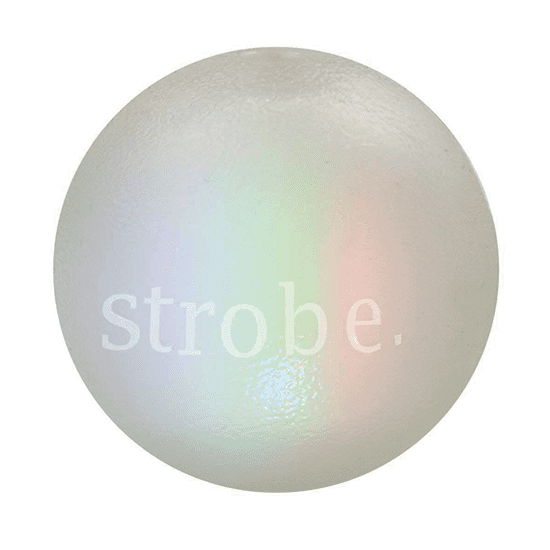Planet Dog Orbee-Tuff Ball Strobe blikající 7,5cm fosfor
