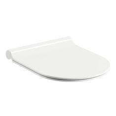 Ravak WC sedátko Uni Chrome Slim white X01550 - Ravak