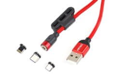 AMIO USB Lightning / USB C / Micro USB 100cm UC-08