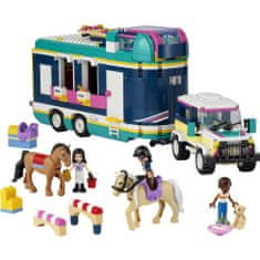 LEGO Friends 41722 Auto s přívěsem pro koně