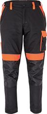 Cerva Group MAX VIVO kalhoty černá/oranžová 44