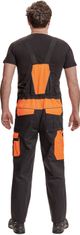 Cerva Group MAX VIVO lacl kalhoty černá/oranžová 54