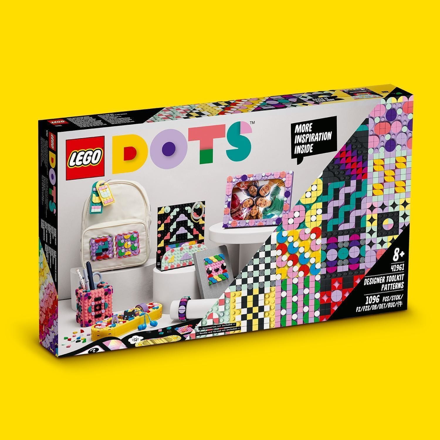 LEGO DOTS 41961 Dizajnérska sada – Vzory