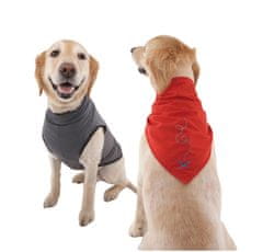 Rebel Dog antiparazitní a repelentní šátek pro psy - červený