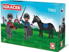 Efko Igráček Trio Dva rytíři a černý kůň