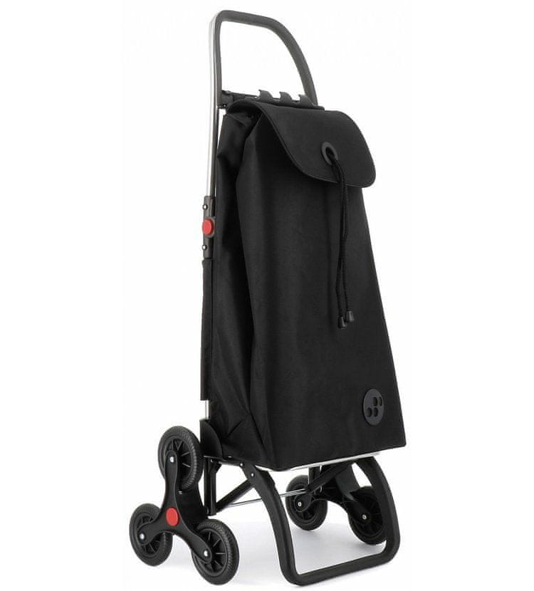 Levně Rolser I-Max MF 6 Logic nákupní taška s kolečky do schodů, černá