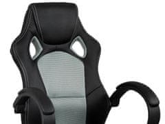 Hawaj Kancelářská židle MX Racer šedo-černá