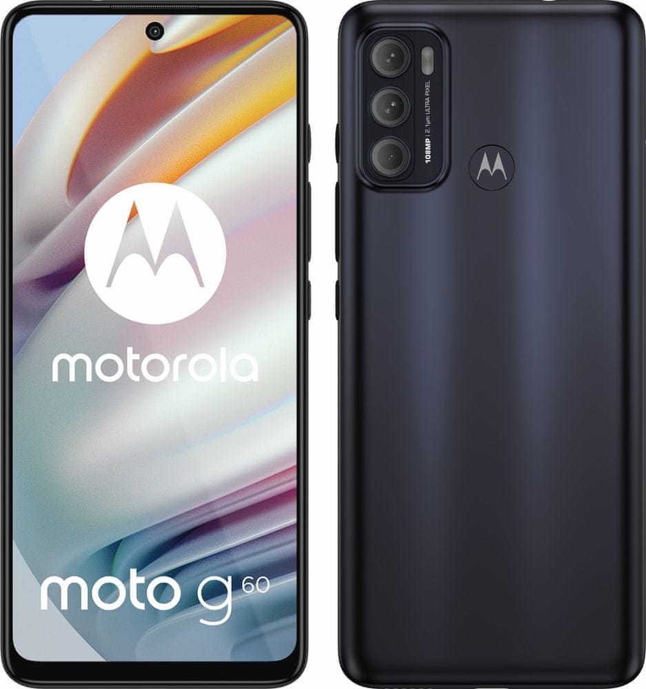 Motorola Moto G60, 6GB/128GB, Dynamic Black - použité