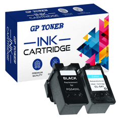 GP TONER 2x Kompatiblní inkoustová kazeta pro CANON PG-540XL CL-541XL Pixma MG2150 MG3150 MG3650 TS5100 sada