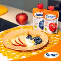 Sunar Do ručičky ovocná kapsička meruňka 12 x 100 g