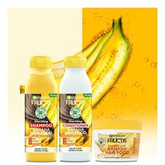 Garnier Vyživující šampon pro suché vlasy Fructis Hair Food (Banana Nourishing Shampoo) 350 ml