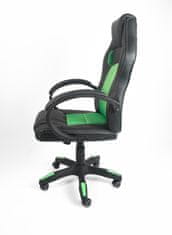Aga Herní židle Racing MR2070 Černo - Zelené