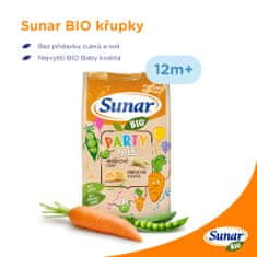 Sunar BIO dětské křupky mix karton 12 x 45 g