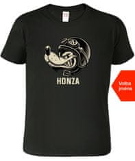 Hobbytriko Motorkářské tričko - Vlk Barva: Černá (01), Velikost: S, Střih: pánský