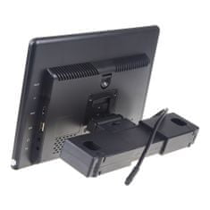 CARCLEVER LCD monitor 10,6 OS Android/USB/SD/HDMI s držákem na opěrku (ds-x106aa)