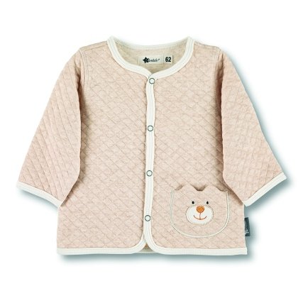 Sterntaler kabátek kojenecký, propínací, bavlna, medvídek Ben 5622002, 56