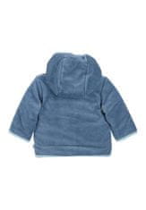 Sterntaler kabátek kojenecký s kapucí, propínací, samet, oslík Emmilius 5612006, 68