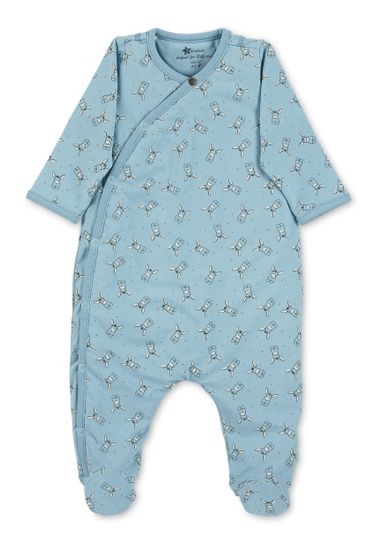 Sterntaler overal kojenecký, propínací, bavlněný jersey, oslík Emmilius 2812106, 50