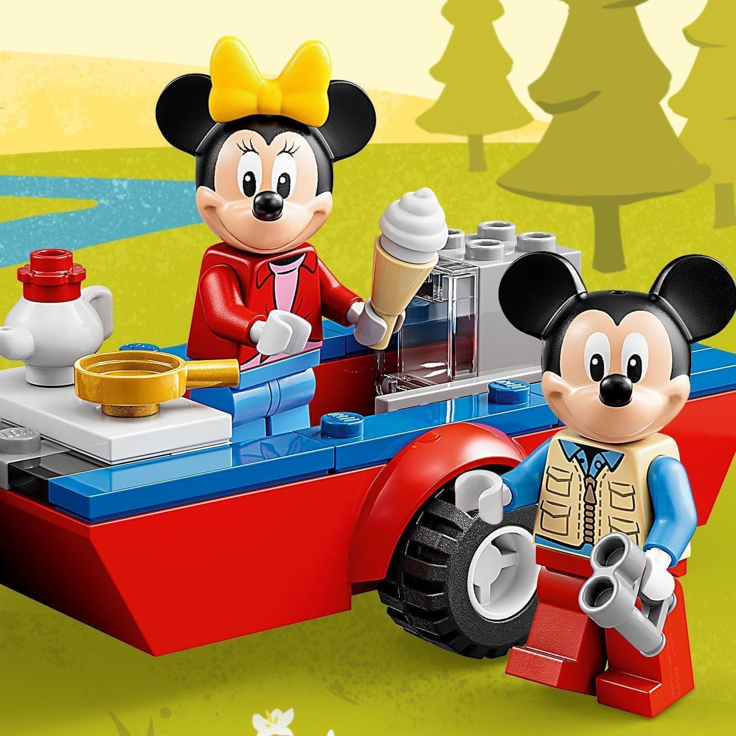 LEGO Disney 10777 Myšák Mickey a Myška Minnie jedou kempovat
