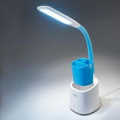 TIROSS Stolní lampa 60 Smd Led bílo-modrá