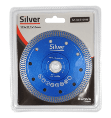 Silver Diamantový kameninový disk 125X22,2 / stříbrný