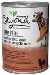 BEYOND Grain Free hovězí s mrkví 12 x 400 g