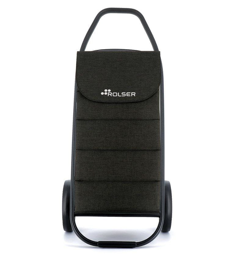 Rolser Com Tweed Polar Black Tube taška na kolečkách, černá - použité