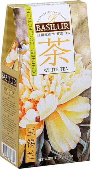 Basilur Cejlonský bílý čaj. 100g. Chinese White Tea.