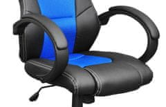 Hawaj Kancelářská židle MX Racer modro-černé