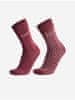 Sada dvou párů ponožek ve vínové barvě Replay 43-46