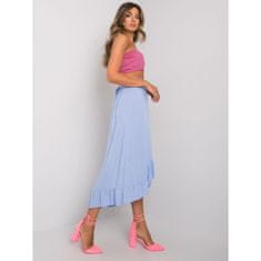 Och Bella Dámská sukně s kosticemi Jettie OCH BELLA světle modrá TW-SD-BI-26700.16P_372705 M