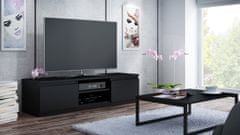 Artenat TV stolek Malwa, 140 cm, černá