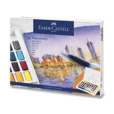 Faber-Castell Akvarelové barvy Faber-Castell s paletkou 36 barev