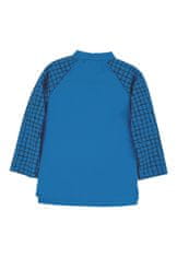 Sterntaler plavky tričko dlouhý rukáv chlapecké UV 50+ modrá kostka s krokodýlem 2502161, 98/104