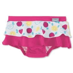 Sterntaler plavky kalhotky se sukýnkou dívčí UV 50+ růžové s ovocem 2502135, 62/68