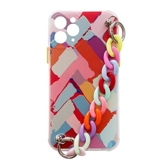 FORCELL pouzdro Color Chain Case s řetízkem pro Samsung Galaxy A22 4G , vícebarevný(3), 9145576224960