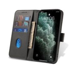 IZMAEL Magnetické Pouzdro Elegant pro Motorola Moto G 5G (2022) - Černá KP24641