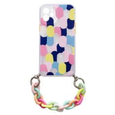 FORCELL pouzdro Color Chain Case s řetízkem pro iPhone 12 vícebarevný, 9111201943209