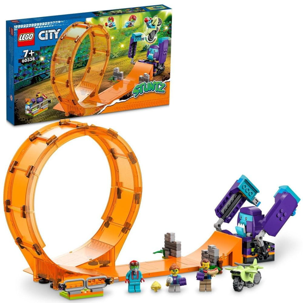 Levně LEGO City 60338 Šimpanzí kaskadérská smyčka