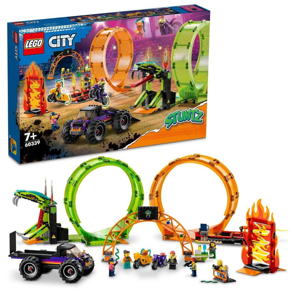 Levně LEGO City 60339 Kaskadérská dvojitá smyčka