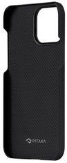 Pitaka Air Case iPhone 13 Pro KI1301PA, šedo/černý - rozbaleno