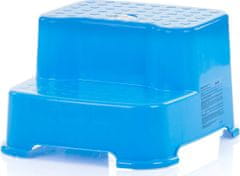 Chipolino Plastový dvojstupínek k umyvadlu a WC modrý