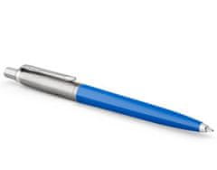 Parker Kuličkové pero "Royal Jotter Originals", modré, 0,7 mm, stříbrný klip, modré tělo pera, 70105